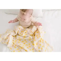 Swaddle Loulou Lollipop Muslin Baby - Cutie Lemon