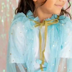 Sweet Wink - Aqua Star Cape Kids Dress Up