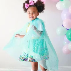 Sweet Wink - Aqua Star Cape Kids Dress Up