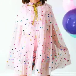 Sweet Wink - Crianças Vestem Capa Confete Rosa