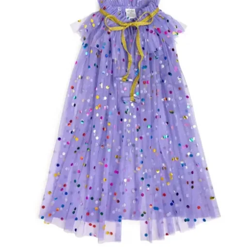 Sweet Wink - Lavender Confetti Cape Kids Dress Up