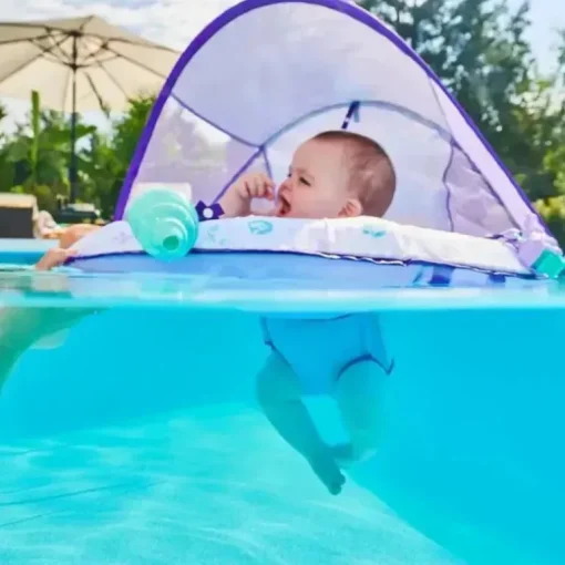 Swimway - Elite Baby Spring Float Canopy, Mermaid