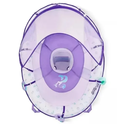Swimway - Elite Baby Spring Float Canopy, Mermaid