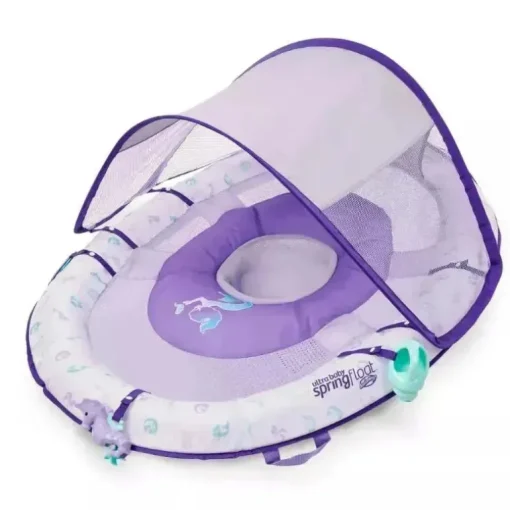 Swimway - Elite Baby Spring Float Canopy, Mermaid
