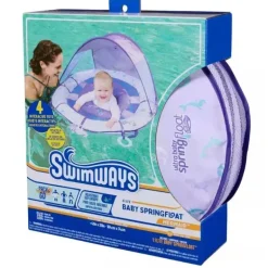 Swimway - Elite Baby Spring Float Canopy, Mermaid