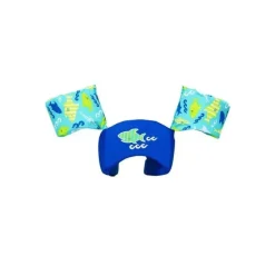 Swimways - Colete salva-vidas Blue Fish Swim Trainer 30-50LB
