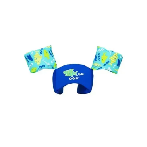 Swimways - Colete salva-vidas Blue Fish Swim Trainer 30-50LB