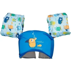 Swimways - Colete salva-vidas Swim Trainer (Pfd), Blue Monster