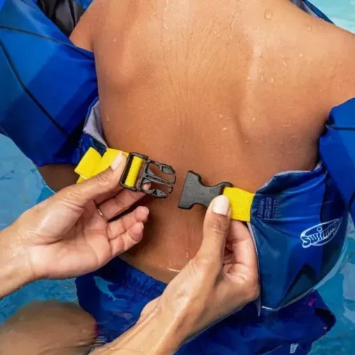 Swimways - Colete salva-vidas Batman Swim Trainer (Pfd), Certificado pela Guarda Costeira