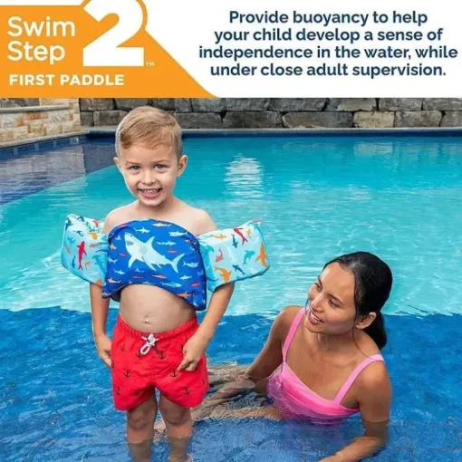 Swimways - Colete salva-vidas Sharks Swim Trainer