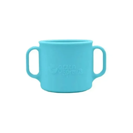 Taça de Aprendizagem Green Sprouts, Aqua