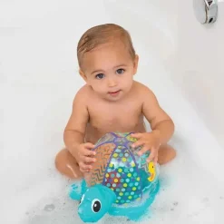 Tartaruga Bolha Inflável Infantino, Azul