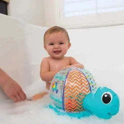 Tartaruga Bolha Inflável Infantino, Azul
