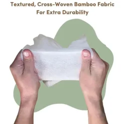 Terra - 24Ct Bamboo Water Wipes Pacote de viagem puro da Nova Zelândia