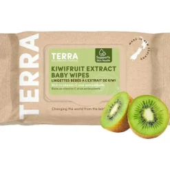 Terra - 70Ct Toalhetes de Água de Bambu Extrato de Kiwi