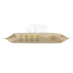 Terra - 70Ct Toalhetes de Água de Bambu Extrato de Kiwi