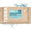 Terra - Lenços umedecidos de água pura de bambu 70Ct