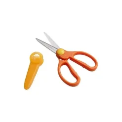 Tesoura de comida multiuso Piyo Piyo, laranja