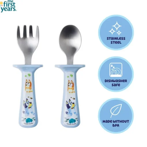 The First Years - Bluey Toddler Utensils 2Pk