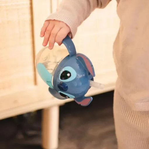 The First Years - Disney Stitch 7Oz Weighted Straw Trainer Cup - 1Pk