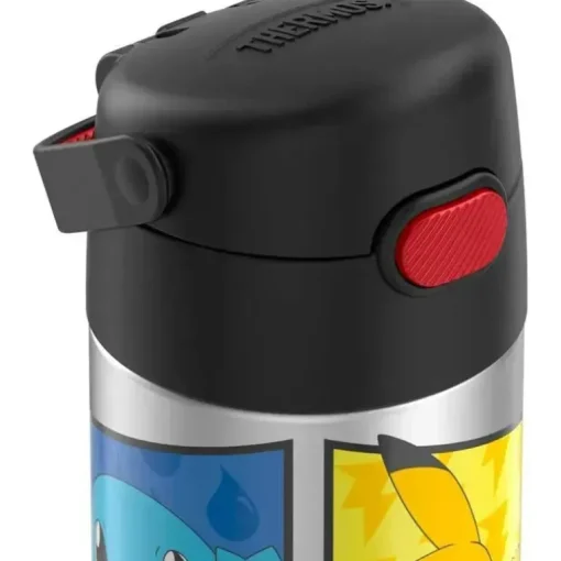 Thermos - garrafa de palha de 12 onças isolada a vácuo - Pokémon