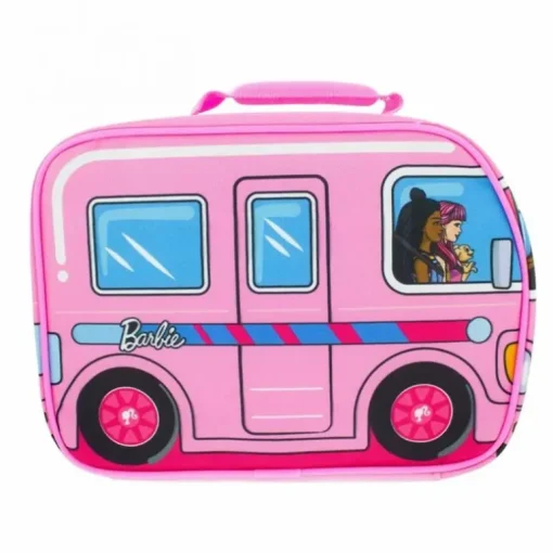 Thermos - Novelty Soft Lunch Box, Barbie Camper