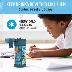 Thermos - 12Oz. Funtainer® Water Bottle W/ Straw, Despicable Me 4 Movie