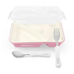 Thinkbaby &amp; Thinksport - Recipiente de plástico Go2, rosa