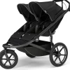 Thule - Urban Glide 3 Double Child All-Terrain Stroller, Black
