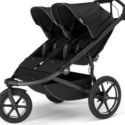 Thule - Urban Glide 3 Double Child All-Terrain Stroller, Black
