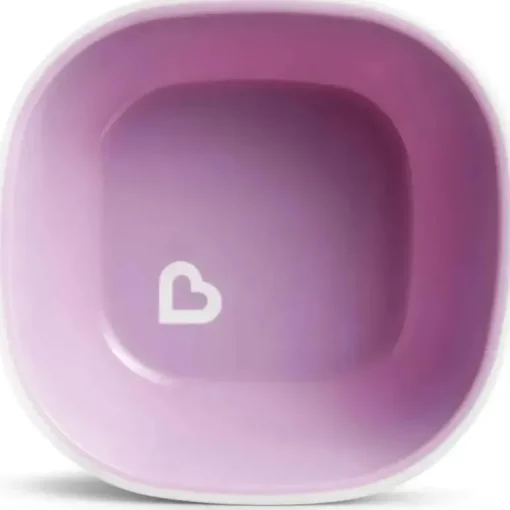 Tigelas Munchkin Splash para crianças, rosa/roxo
