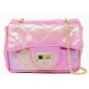 Tiny Treats - Classic Quilted Shiny Mini Bag, Pink