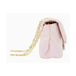 Tiny Treats - Classic Quilted Shiny Mini Bag, Pearl