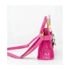 Tiny Treats - Crocodile Scarf Handbag, Red