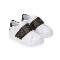 Tênis Fendi Baby - Ff Detalhado Velcro, Tamanho 23