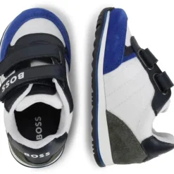 Tênis Hugo Boss Baby - Menino Camurça, Branco