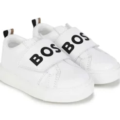 Tênis Hugo Boss Baby - Velcro Baixo, Branco