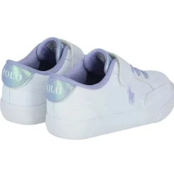 Tênis Polo Ralph Lauren Baby - Girl White Logo
