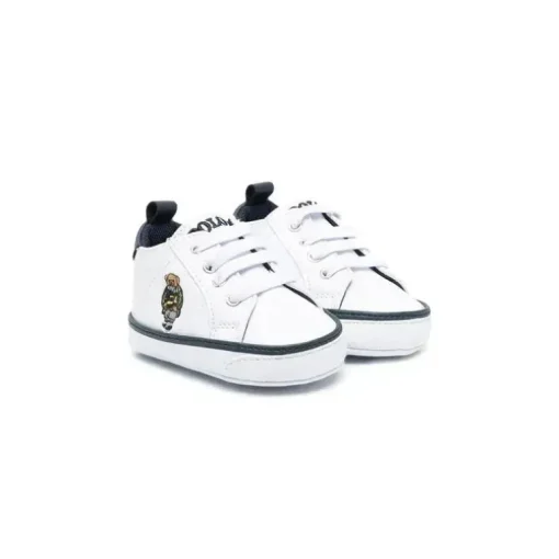 Tênis Polo Ralph Lauren Bebê - Menino Polo Urso com Laço