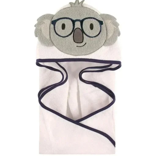 Toalha Baby Vision Animal com Capuz, Coala Inteligente