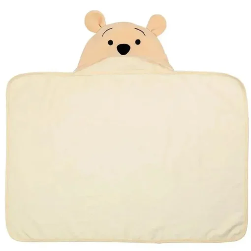 Toalha de banho de bebê com capuz Lambs &amp; Ivy, Winnie the Pooh