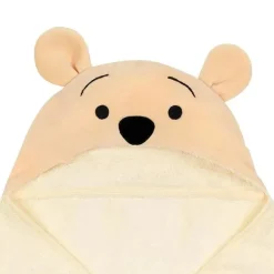Toalha de banho de bebê com capuz Lambs &amp; Ivy, Winnie the Pooh