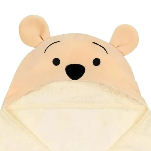 Toalha de banho de bebê com capuz Lambs &amp; Ivy, Winnie the Pooh
