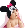 Toalha de banho para bebê com capuz Lambs &amp; Ivy, Minnie Mouse