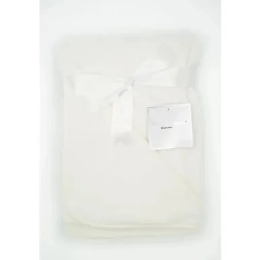 Toalhas com capuz branco Rose Textiles para bebê
