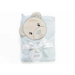 Toalhas com capuz de urso Piccolo Bambino para bebê