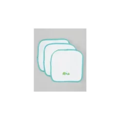 Toalhas de banho de algodão branco tartaruga Nuby Global Innovations para bebê