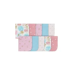 Toalhas de banho Gerber Baby Terry Princess Pink