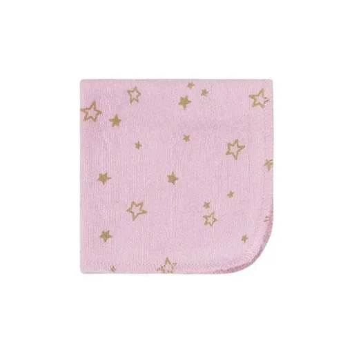 Toalhas de banho Gerber Baby Terry Princess Pink