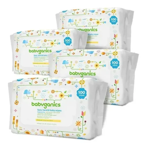 Toalhitas Babyganics para bebés 400 ct